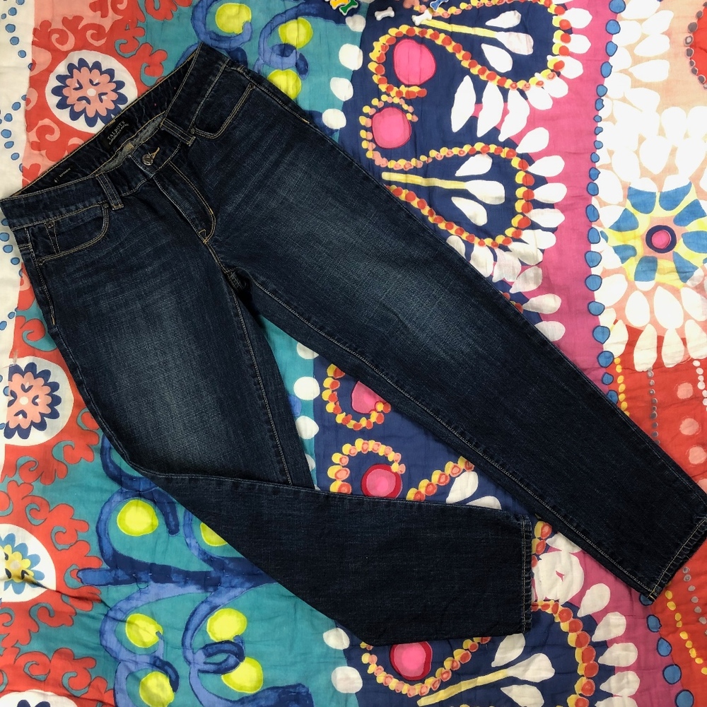 Talbots Flawless 5 Pocket Boyfriend Fit Blue Jeans